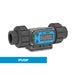 Turbine Flow Meter, Battery Powered Display, PVDF Body for Harsh Chemicals - Truck Part Superstore