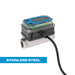Turbine Flow Meter, Pulse Out, 4-20mA, Stainless Steel Body for Petro Chem, Water, and Solvents - Truck Part Superstore