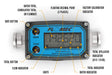 Turbine, High-Temp Brew Meter, Battery-Powered Display, Tri-Clamp Fittings - Truck Part Superstore