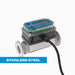 Turbine Flow Meter, Pulse Out, 4-20mA, Stainless Steel Body for Petro Chem, Water, and Solvents - Truck Part Superstore