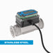 Turbine Flow Meter, Pulse Out, 4-20mA, Stainless Steel Body for Petro Chem, Water, and Solvents - Truck Part Superstore