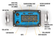 Turbine, High-Temp Brew Meter, Battery-Powered Display, Tri-Clamp Fittings - Truck Part Superstore