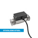 Turbine Flow Meter, Stainless Steel Body for Petro Chem, Water, and Solvents - Truck Part Superstore