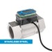 Turbine Flow Meter, Pulse Out, 4-20mA, Stainless Steel Body for Petro Chem, Water, and Solvents - Truck Part Superstore