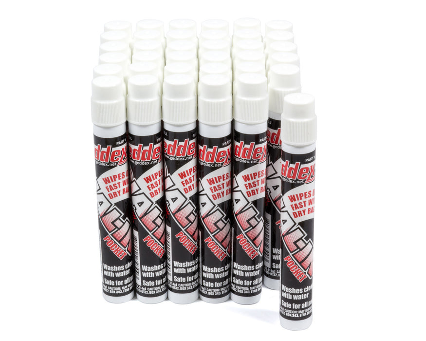GEDDEX 72336 Dial-In Pocket Window Marker White Cs. 36x.5oz