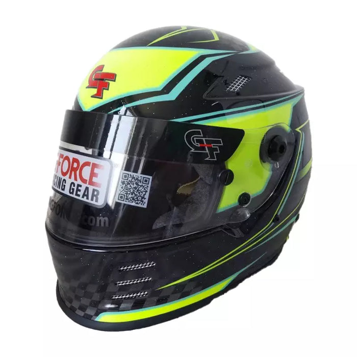 G-FORCE 13005LRGYL HELMET REVO GRAPHICS LRG YELLOW SA2020
