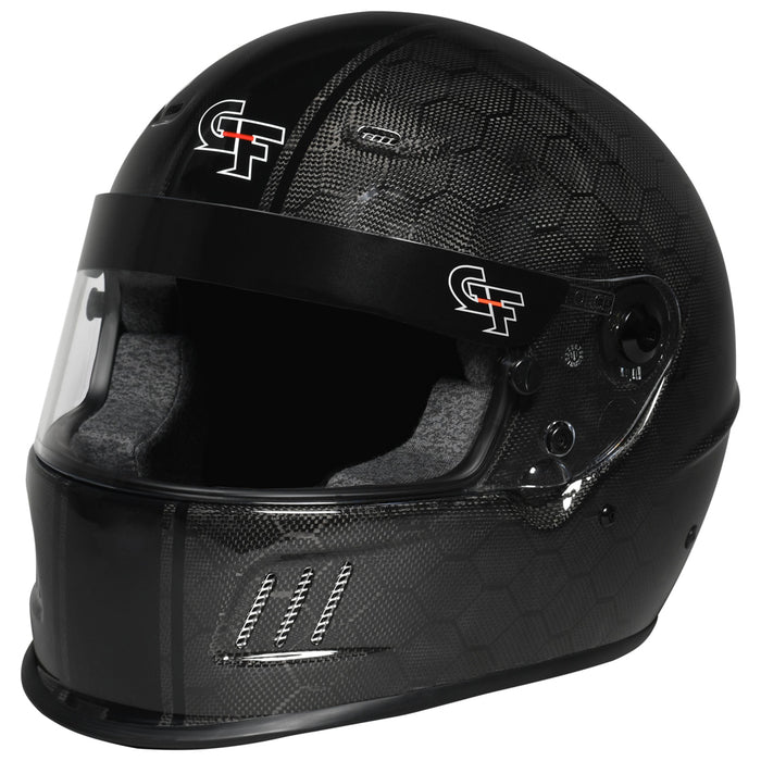 G-FORCE 13014MEDBK Helmet Rift Medium Carbon SA2020