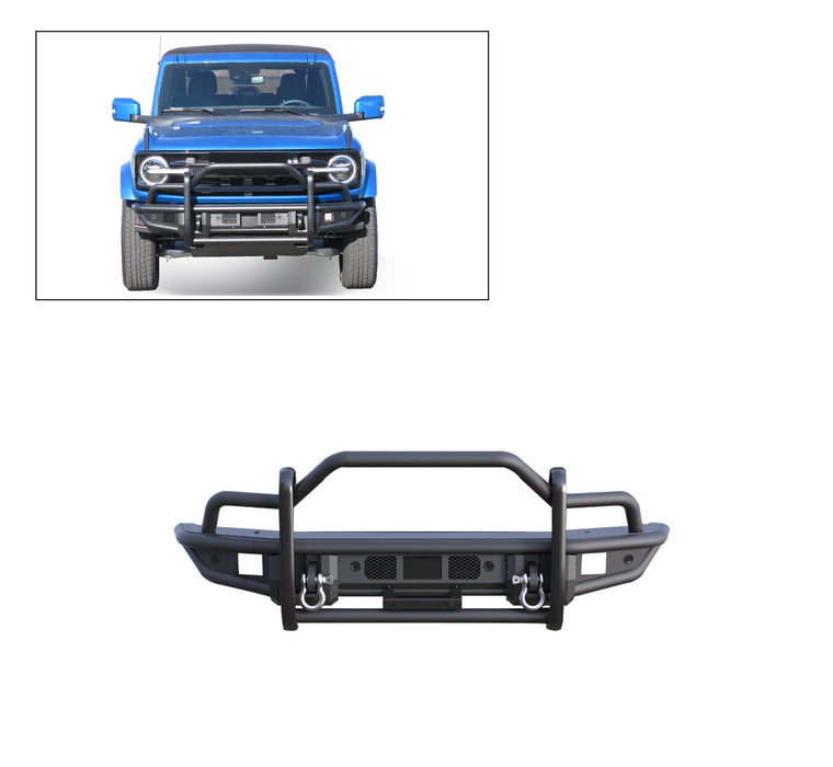 Black Horse Off Road GG-FB22 Tubular Grille Guard Light Duty - Truck Part Superstore