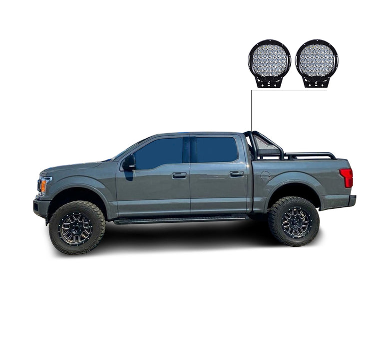 Black Horse Off Road GLRB-01B-PL69B Gladiator Roll Bar Kit - Truck Part Superstore