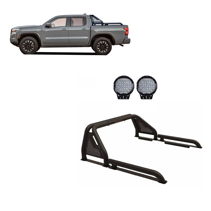Black Horse Off Road GLRB-05B-PL69B Gladiator Roll Bar Kit - Truck Part Superstore