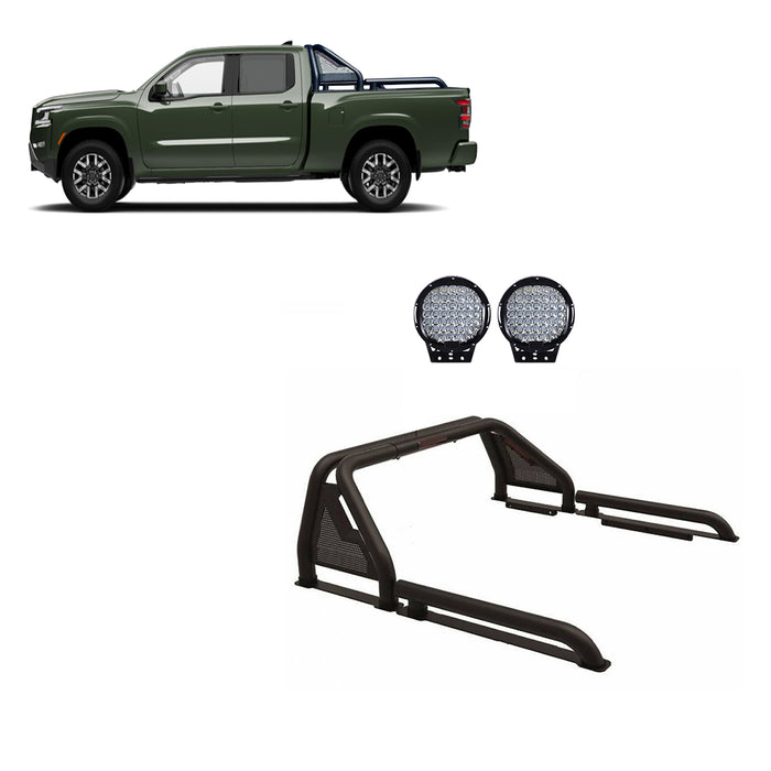 Black Horse Off Road GLRB-22B-PL69B Gladiator Roll Bar Kit - Truck Part Superstore