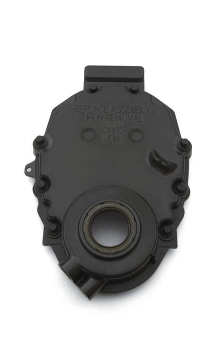 CHEVROLET PERFORMANCE 12562818 SBC Front Timing Cover - Black Plastic