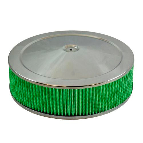 GREEN FILTER 2195 Air Cleaner Assembly 14 x 4 Flat Base