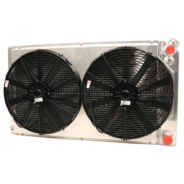 GRIFFIN CU00008LS Radiator Combo Unit GM A & G Body LS