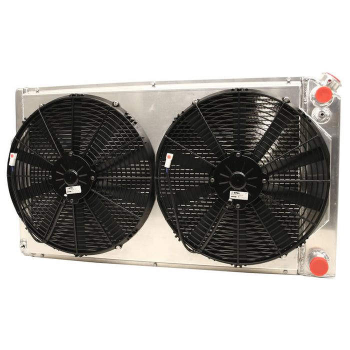 GRIFFIN CU00009LS Radiator Combo Unit GM A & F Body LS w/o Trans