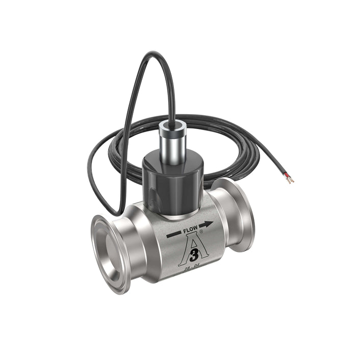 Turbine Flow Meter, 3A Food Grade, Stainless Steel Body for Food Processes - Truck Part Superstore