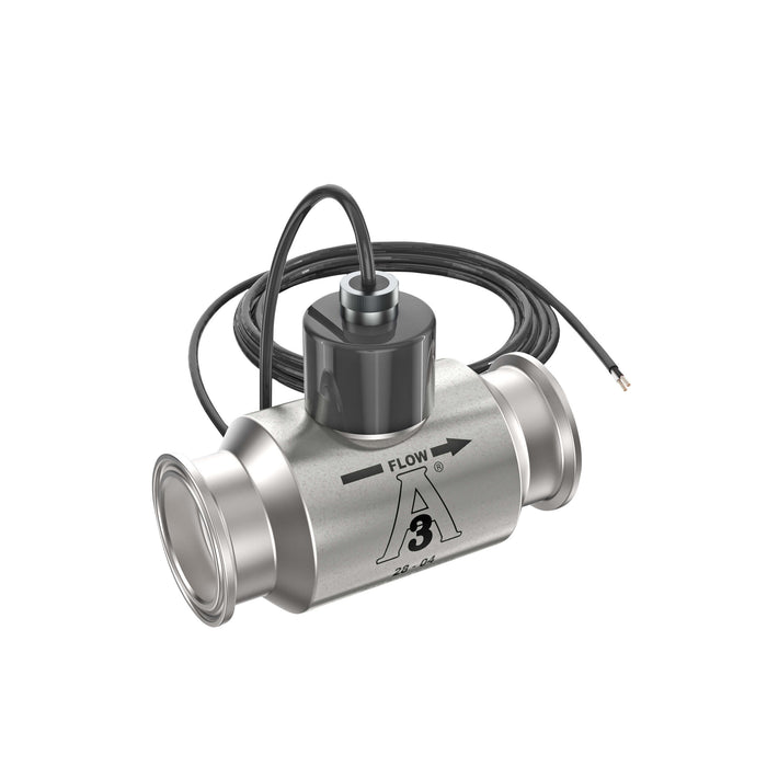 Turbine Flow Meter, 3A Food Grade, Stainless Steel Body for Food Processes - Truck Part Superstore