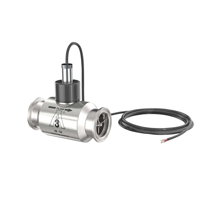 Turbine Flow Meter, 3A Food Grade, Stainless Steel Body for Food Processes - Truck Part Superstore