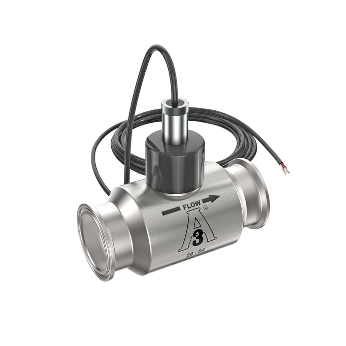 Turbine Flow Meter, 3A Food Grade, Stainless Steel Body for Food Processes - Truck Part Superstore