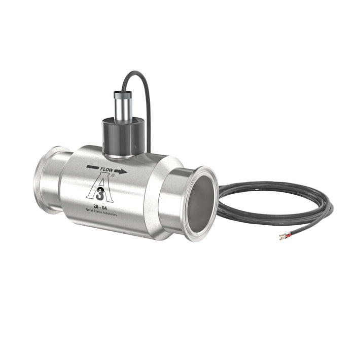 Turbine Flow Meter, 3A Food Grade, Stainless Steel Body for Food Processes - Truck Part Superstore