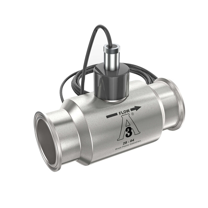 Turbine Flow Meter, 3A Food Grade, Stainless Steel Body for Food Processes - Truck Part Superstore