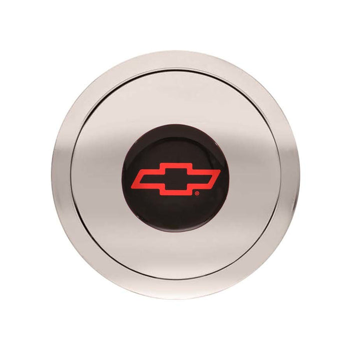 GT PERFORMANCE 11-1122 GT9 Horn Button Chevy Bow Tie Red