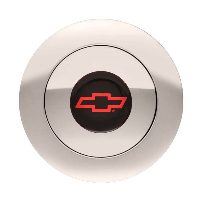 GT PERFORMANCE 11-1162 GT9 Horn Button Chevy Bow Tie Red