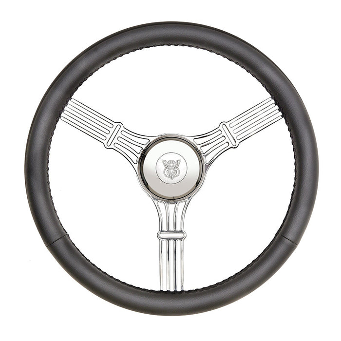 GT PERFORMANCE 21-5645 GT3 Retro Gasser Steerin g Wheel Bajo Style
