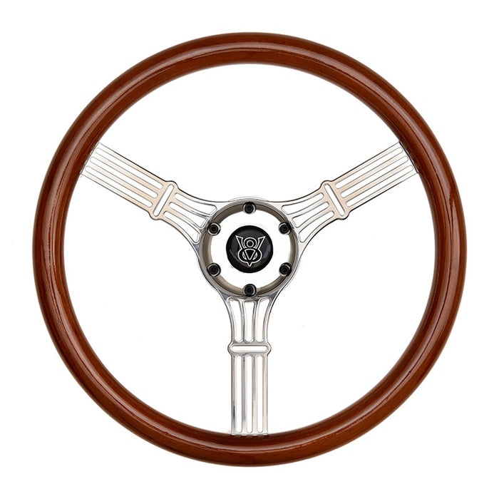 GT PERFORMANCE 21-5647 GT3 Retro Gasser Steerin g Wheel Bajo Style