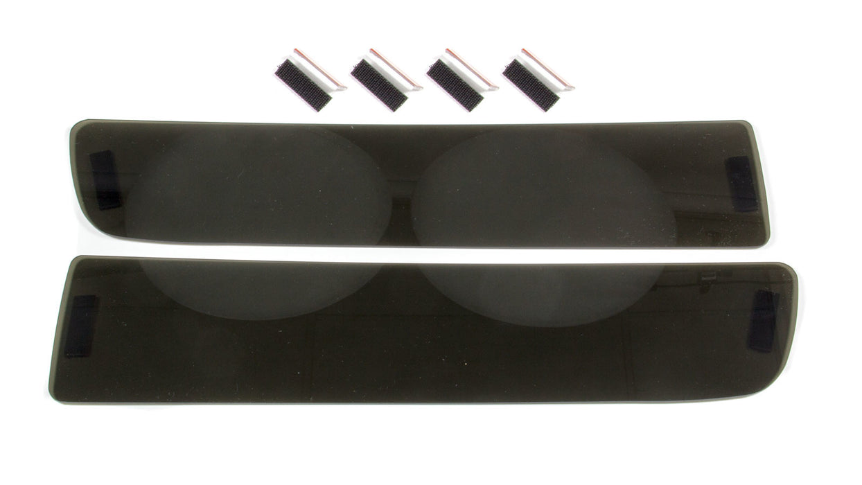 G.T. STYLING 39FS 84-90 Corvette Turn Sign Frt Smoke No Rubber 2pcs