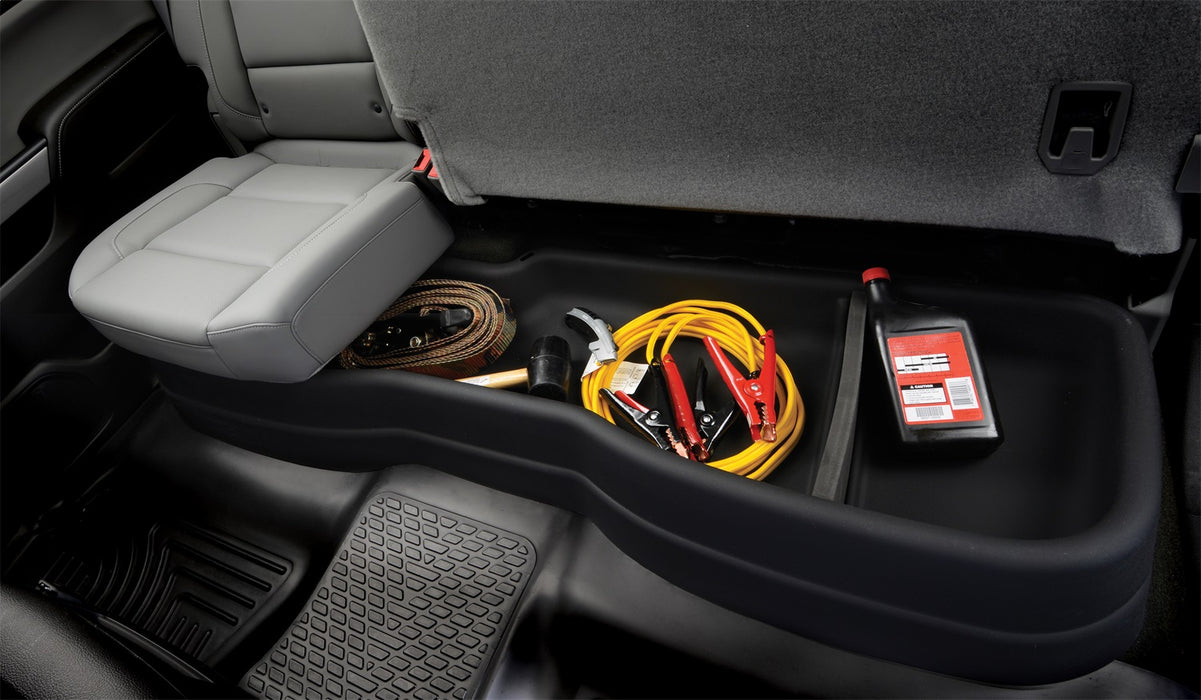 Husky Liners 09211 Gearbox Storage Systems-Under Seat Storage Box for Select Ford F-250 Super Duty, Ford F-350 Super Duty, Ford F-450 Super Duty