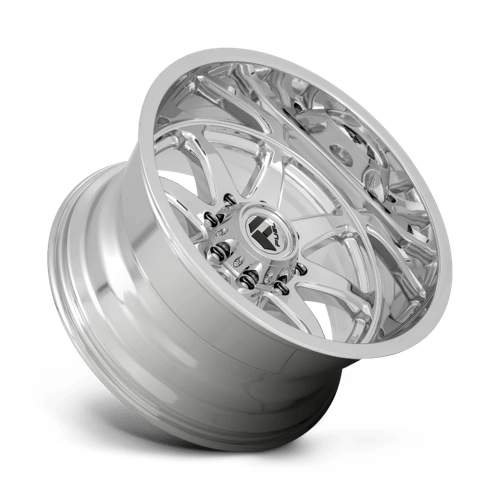 Fuel 1PC D74820001747 D748 20X10 8X170 CHR-PLATED -18MM - Truck Part Superstore