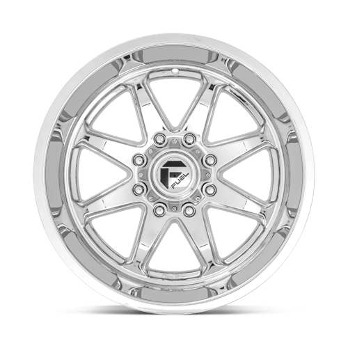 Fuel 1PC D74822001847 D748 22X10 8X180 CHR-PLATED -18MM - Truck Part Superstore