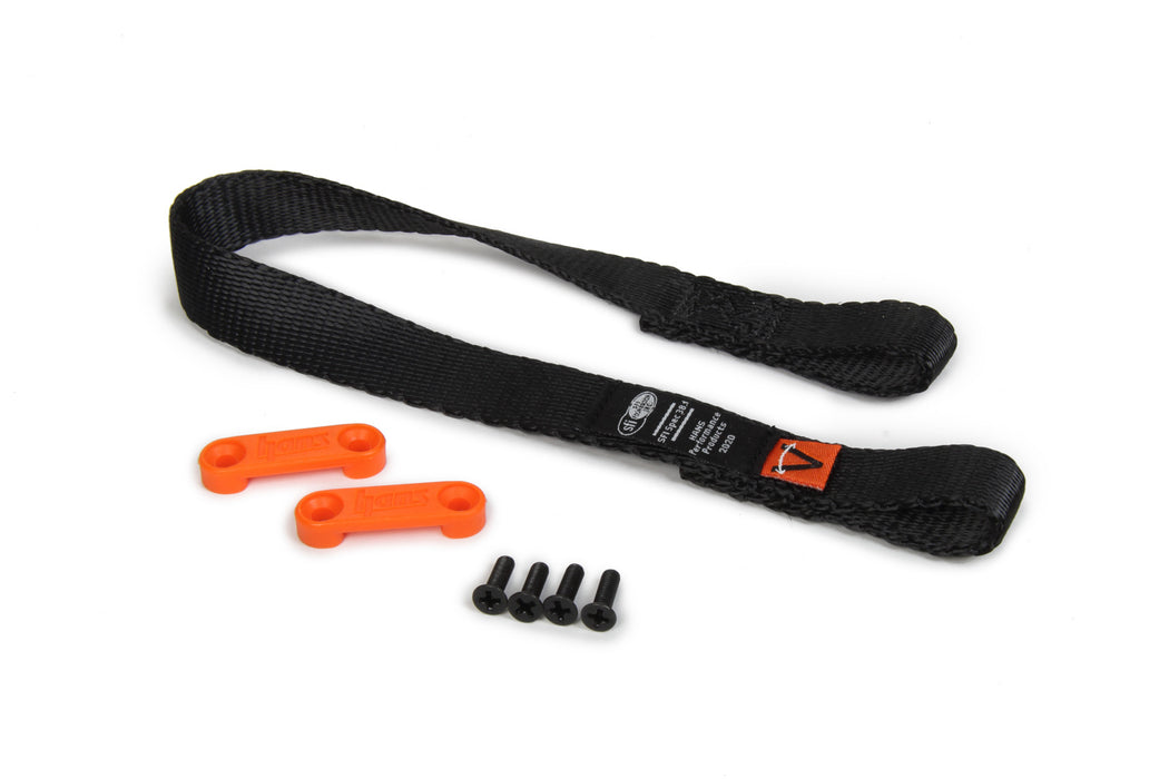 HANS TK1241.4XS HANS QC Sliding Tether Kit Extra Short 16in