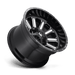 Fuel 1PC D62018908250 D620 18X9 8X6.5 GL-BLK-MIL 1MM - Truck Part Superstore