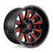 Fuel 1PC D62118902650 D621 18X9 5X4.5/5.0 GL-BLK-RTTC 01MM - Truck Part Superstore