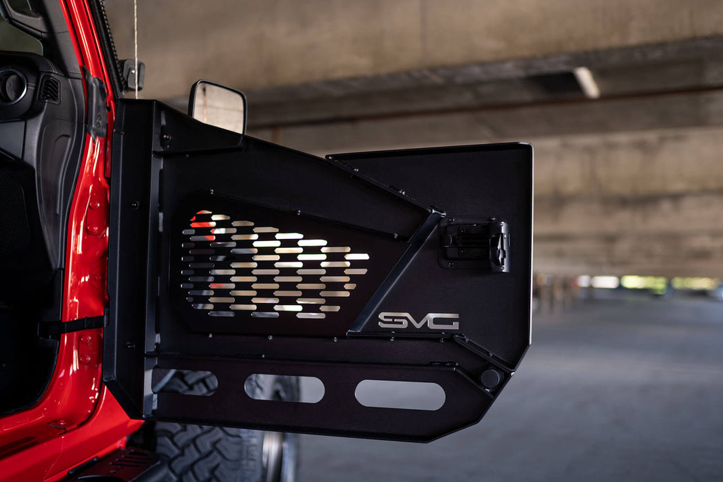 DV8 Offroad HDJL-02F Half Doors - Truck Part Superstore