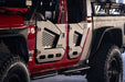 DV8 Offroad HDJL-02F Half Doors - Truck Part Superstore