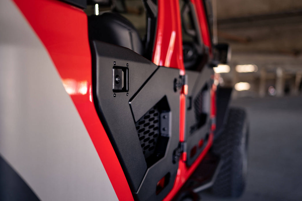 DV8 Offroad HDJL-02R Half Doors - Truck Part Superstore