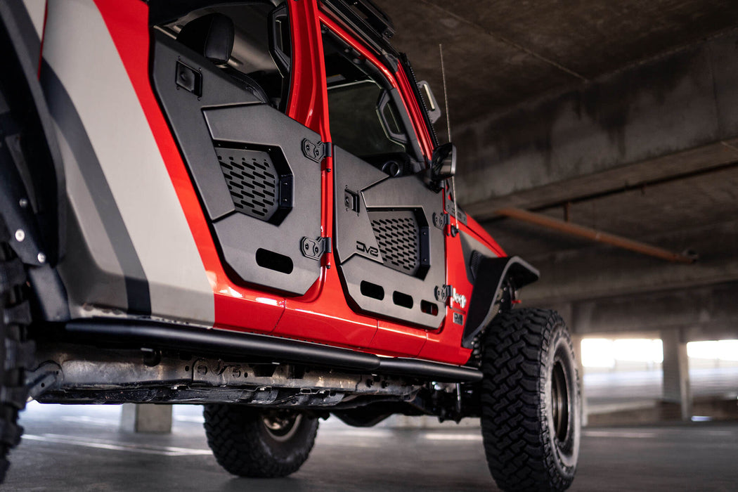 DV8 Offroad HDJL-02R Half Doors - Truck Part Superstore