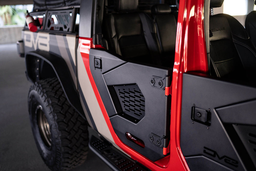 DV8 Offroad HDJL-02R Half Doors - Truck Part Superstore
