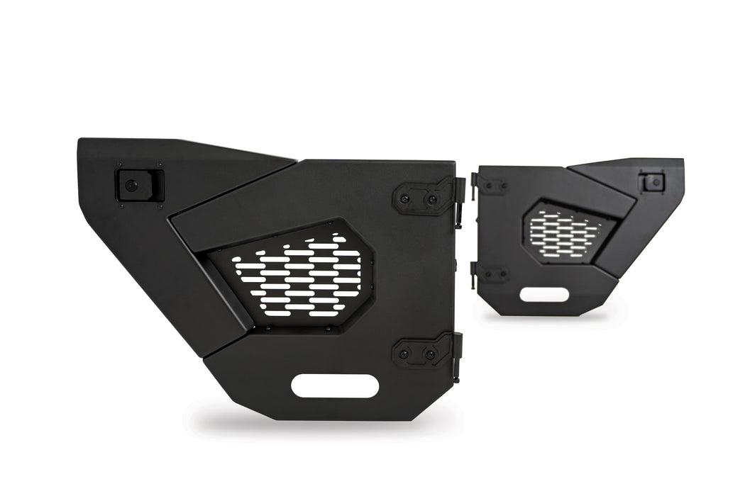 DV8 Offroad HDJL-02R Half Doors - Truck Part Superstore