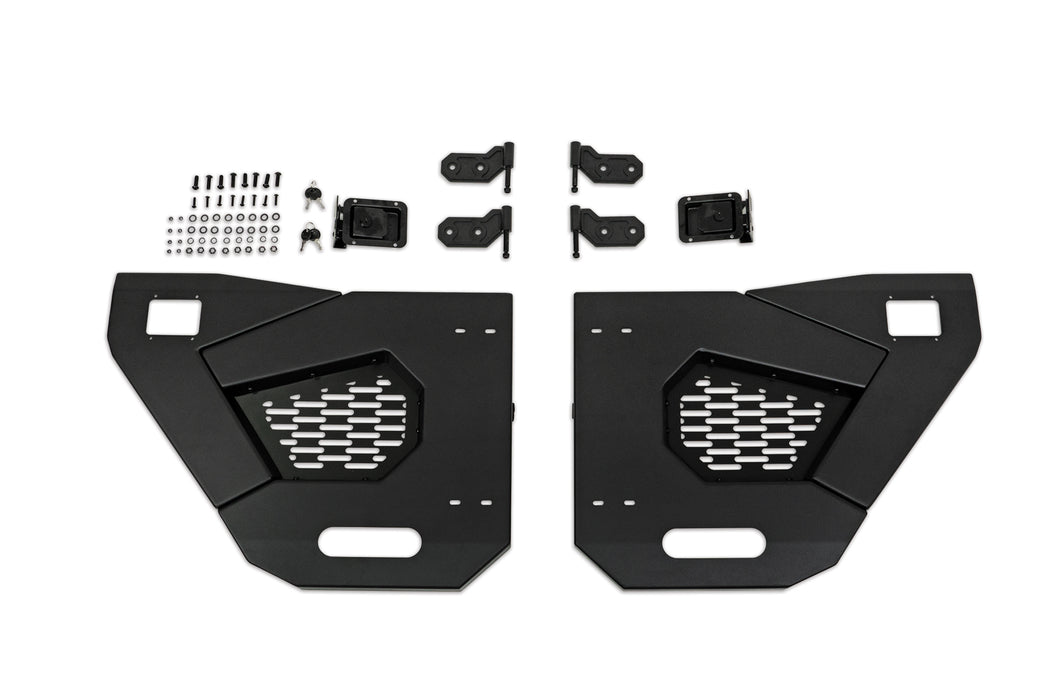 DV8 Offroad HDJL-02R Half Doors - Truck Part Superstore