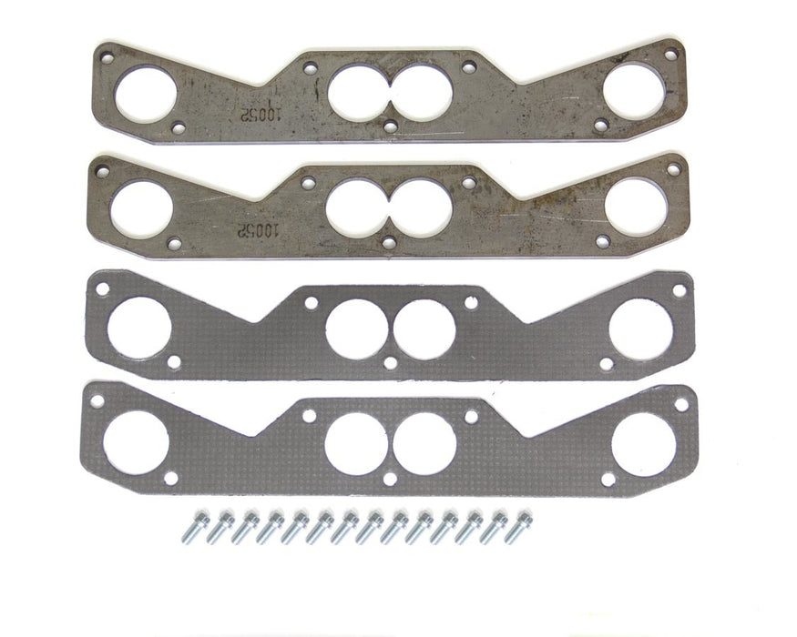 HEDMAN 10052 SB Chevy 1.875in Flanges Round Port Outer Flange