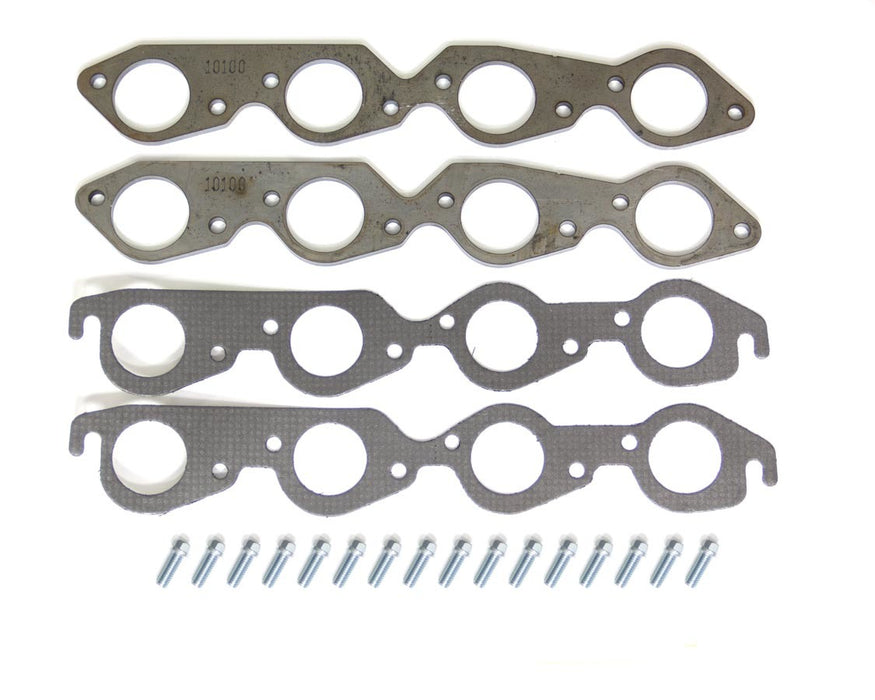 HEDMAN 10100 BB Chevy 2.125in Flanges Round Port