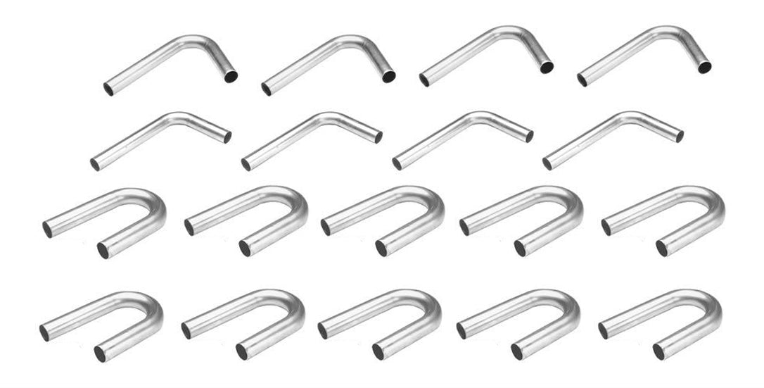 HEDMAN 12025 Box Of Bends 2.250in 10-180 4-120 4-90 Bends