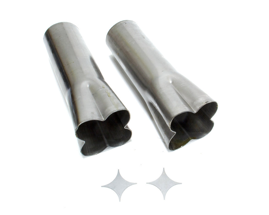 HEDMAN 14014 Weld-On Collectors 1-7/8in x 3-1/2in (Pair)
