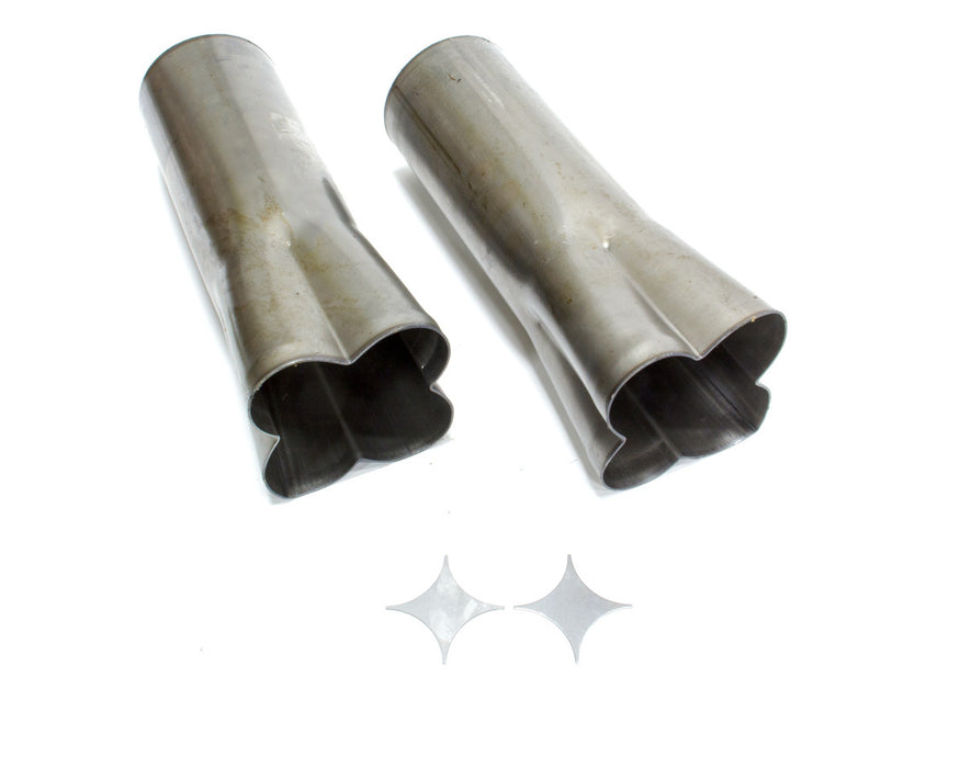 HEDMAN 14017 Weld-On Collectors 2-1/8in x  4in (Pair)