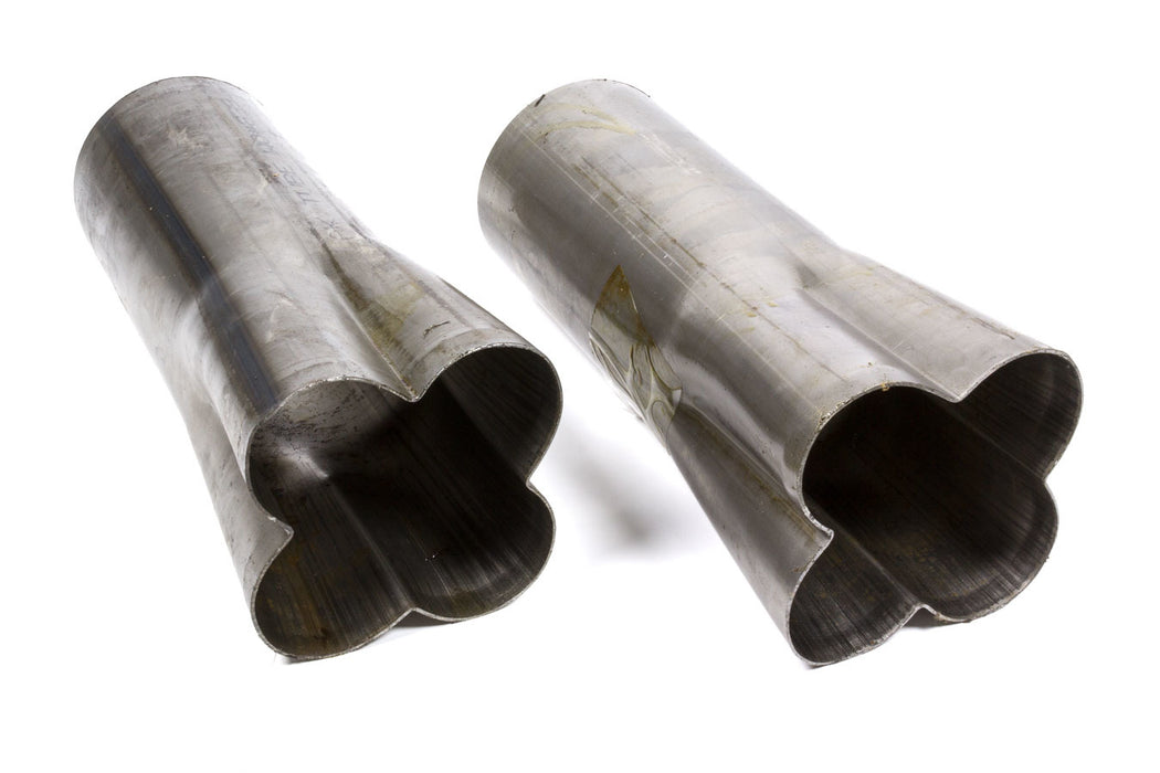 HEDMAN 14023 Weld-On Collectors 2-3/8in x 4-1/2in (Pair)