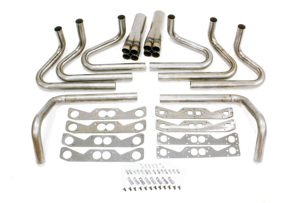 HEDMAN 65643 2in. SBC Weld Up Kit- 3.5in. Slip On Collector